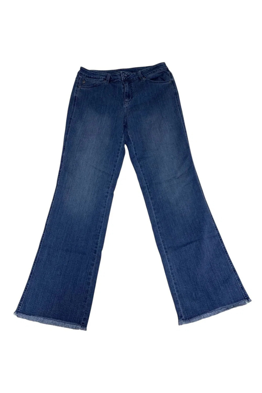 Belle by Kim Gravel Primabelle Denim Frayed Baby Boot Jean Blue - Regular